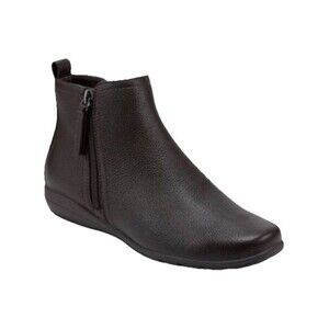 New Easy Spirit Womens Aleena Booties Casual Black Boots Size 5.5M